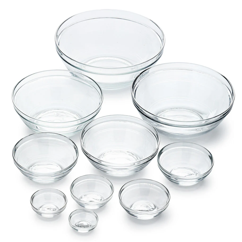 Clear Glassware Collection