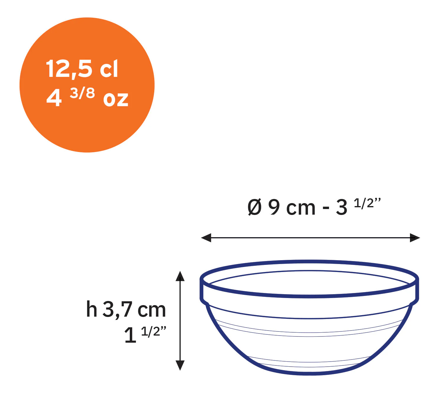 Le Gigogne® Clear Stackable Glass Bowl Set - Set of 9 - Image 6