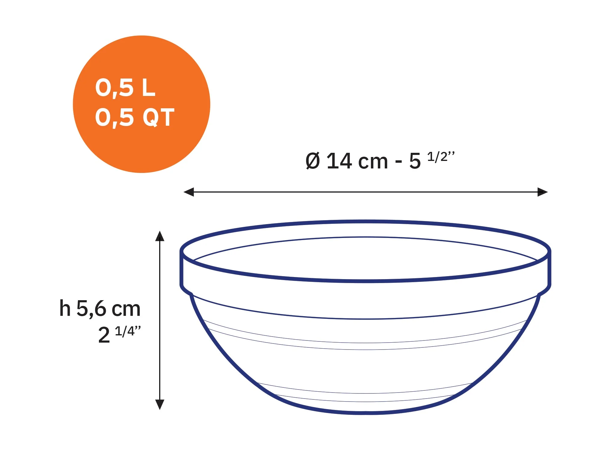 Le Gigogne® Clear Stackable Glass Bowl Set - Set of 9 - Image 9
